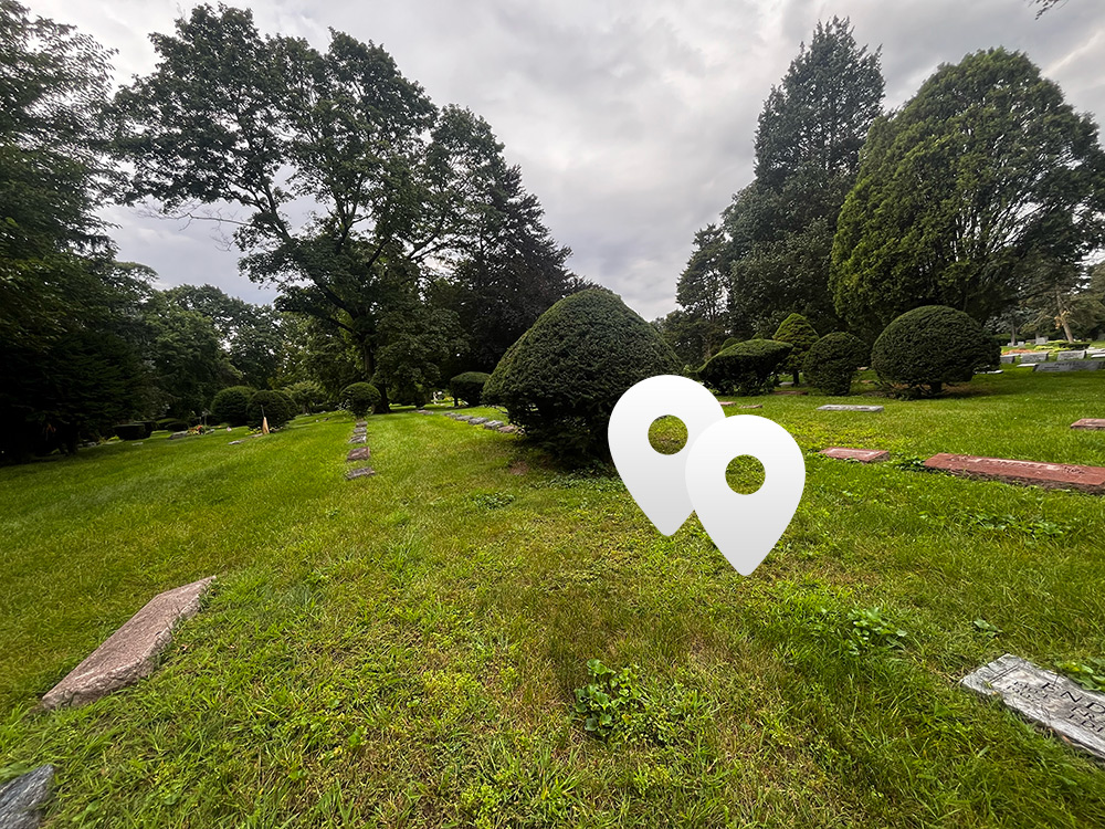 location Ivy Section Burial Plots for Sale - Skokie IL